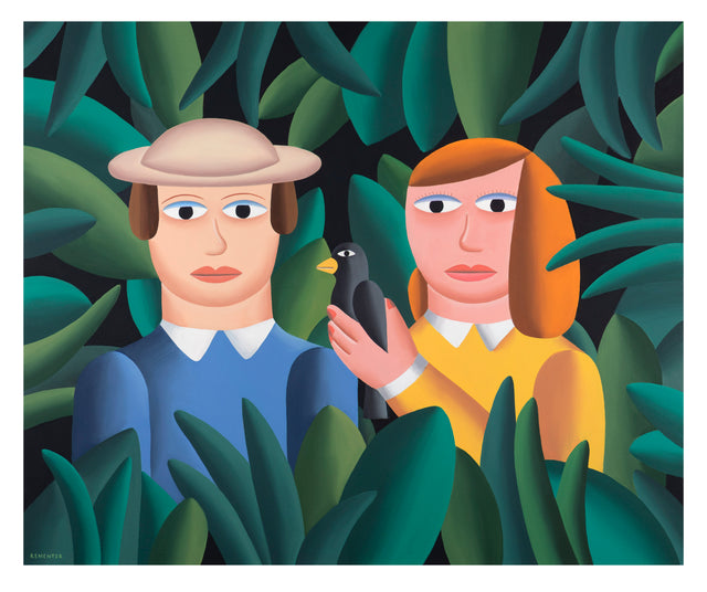 Andy Rementer "FORGET AND FORGIVE" Limited Edition Archival Print