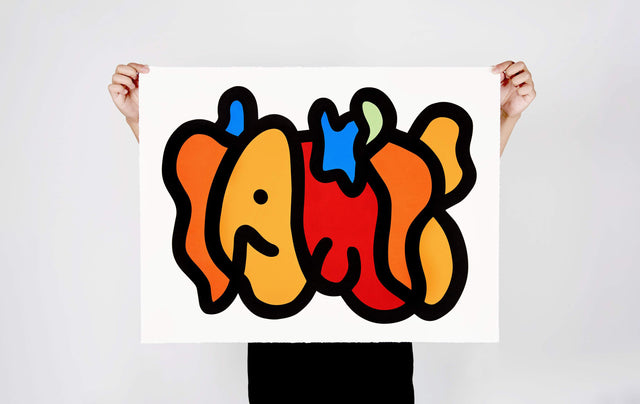 Yudai Nishi “No Title” Limited Edition Screen Print on Paper (01)
