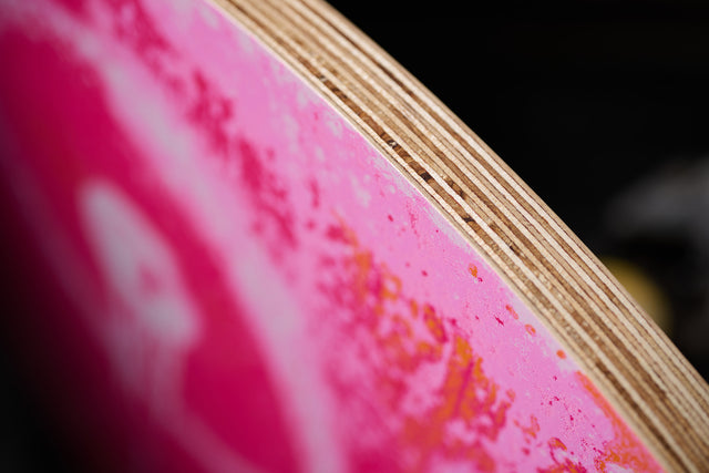 André Saraiva "Mr.A Pink" Limited Edition Screen Print on Wood Panel
